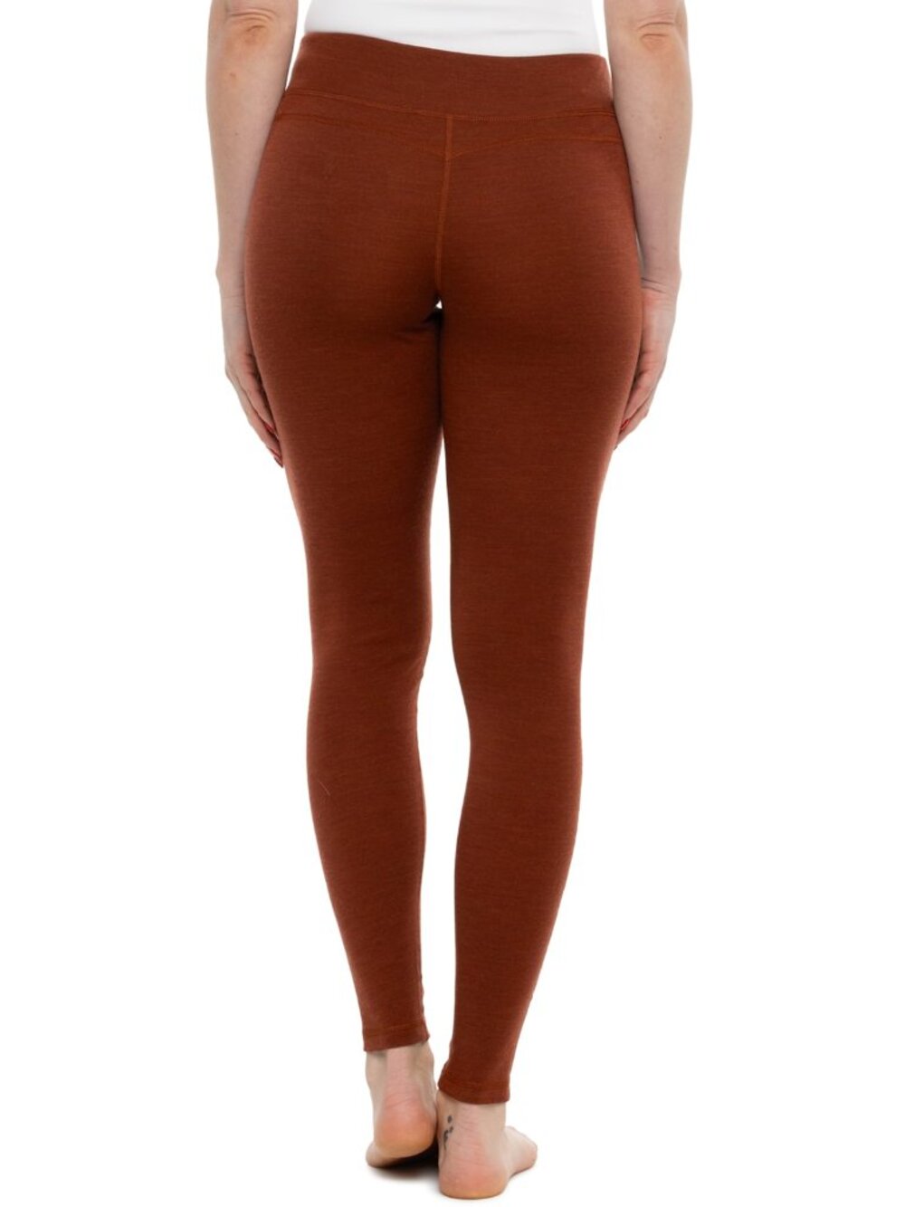 Smartwool Classic Thermal Base Layer Pants Merino Wool Pecan Brown Heather - Picture 2 of 2